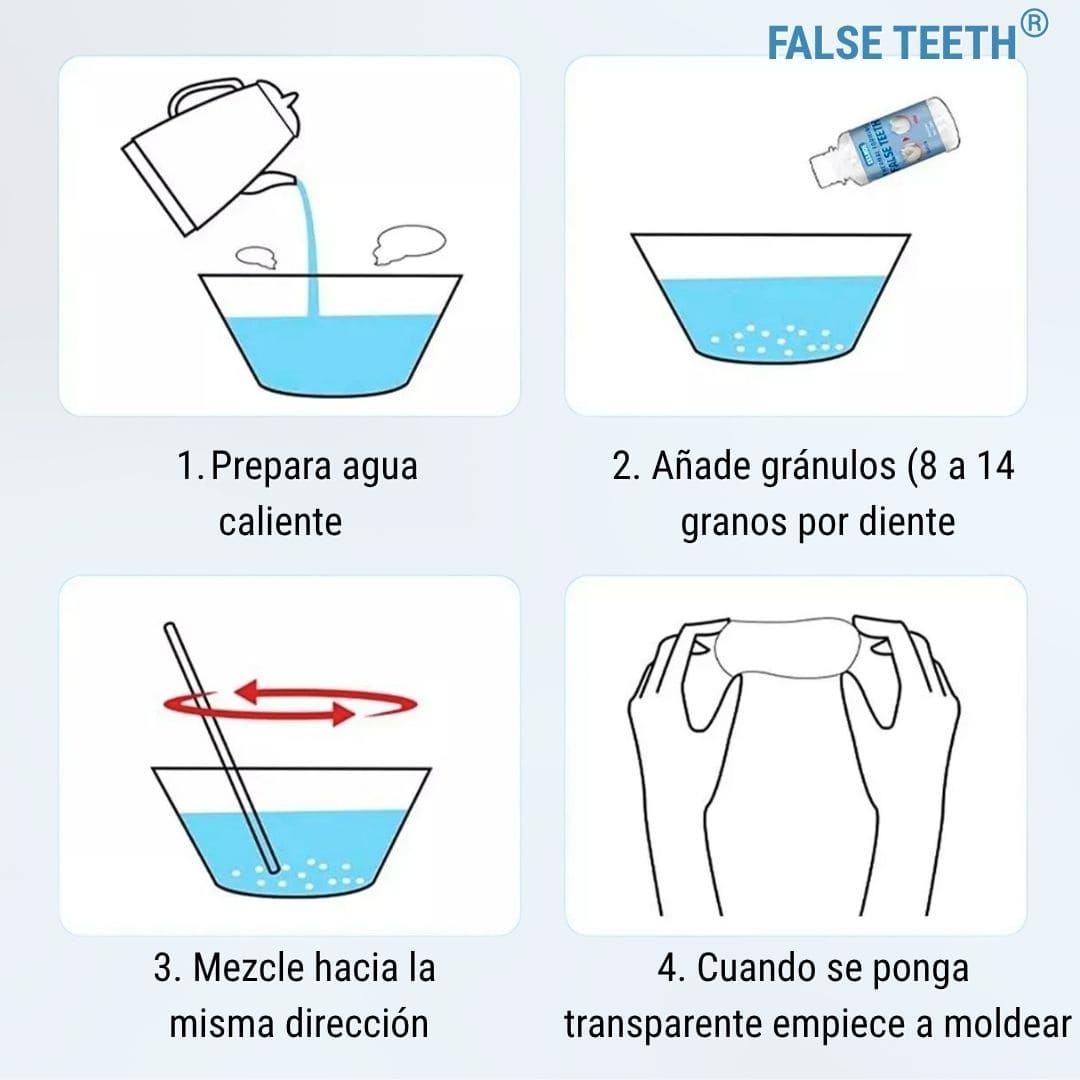 FALSE TEETH® 2X1 (Dientes postizos)