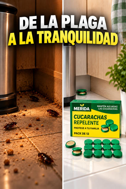 Trampa Mata Cucarachas Merida™ | Acción 24/7