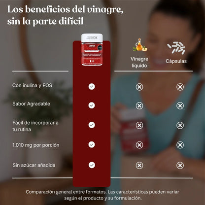 Vinagre de Manzana en Gomitas 🍎