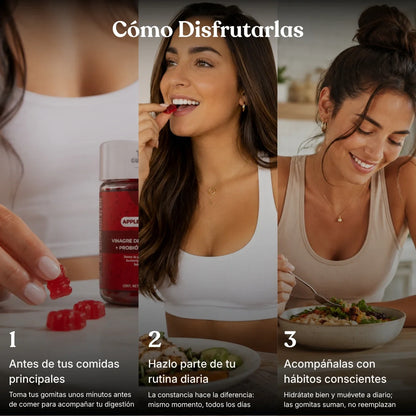 Vinagre de Manzana en Gomitas 🍎